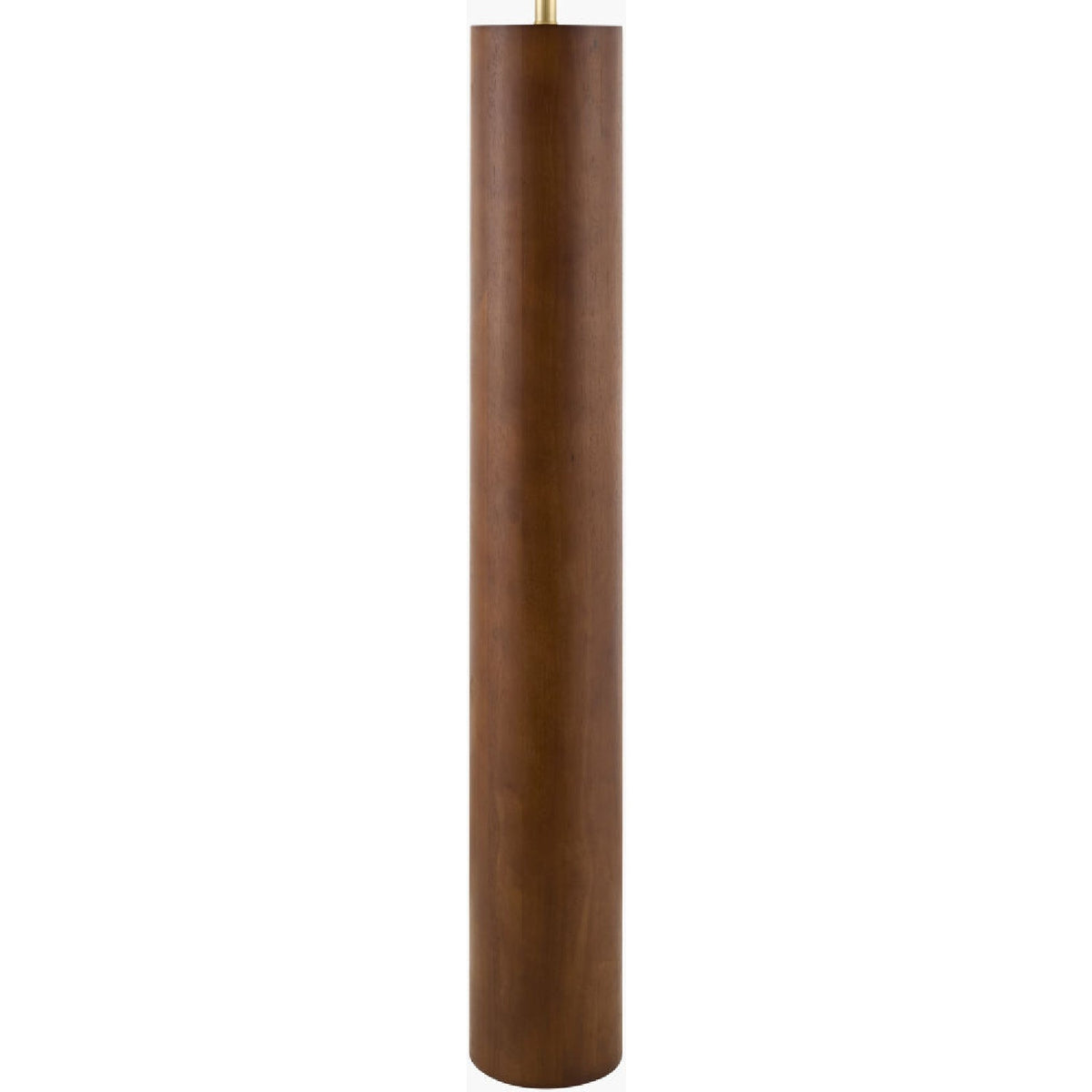 Modern European furniture - Cylindrical Rubberwood Accent Floor Lamp - www.oroa.com