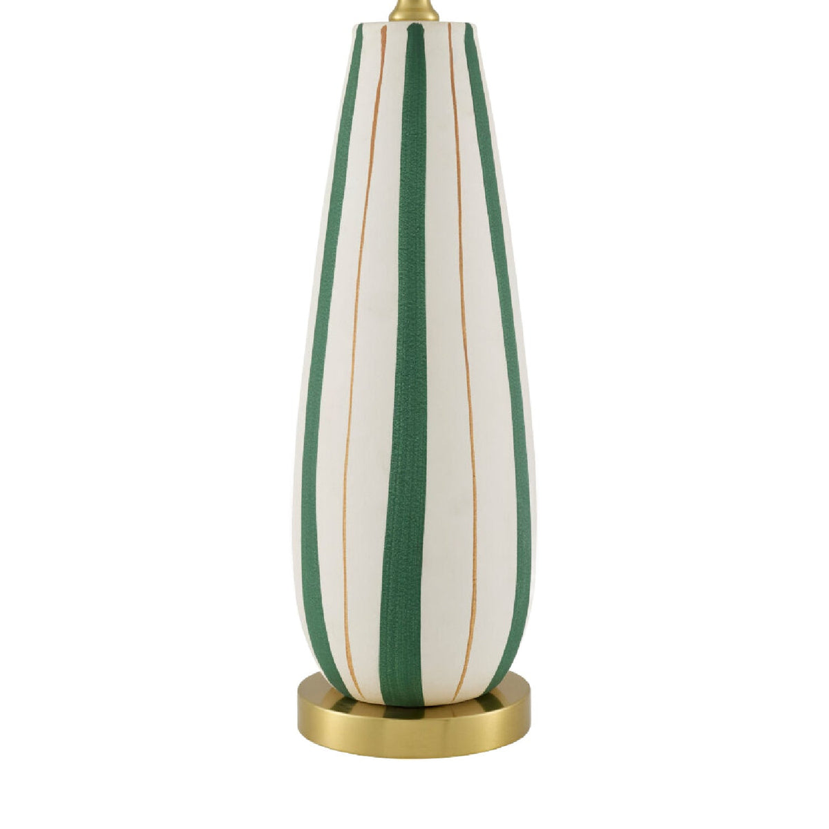 Modern European furniture - Striped Ceramic Accent Table Lamp - www.oroa.com