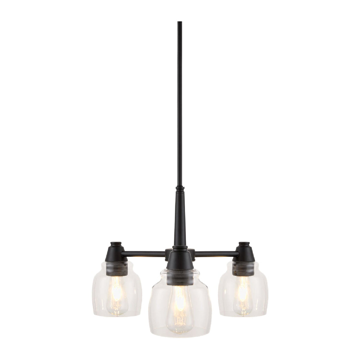 Modern European furniture - Iron Framed Glass Chandelier - www.oroa.com