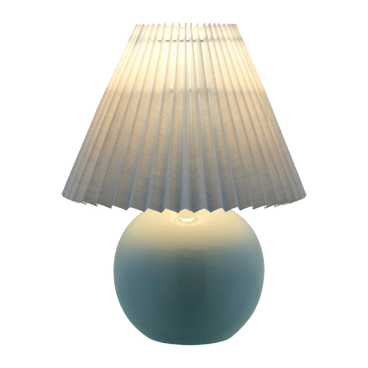Modern European furniture - Pleated Fabric Shade Table Lamp - www.oroa.com