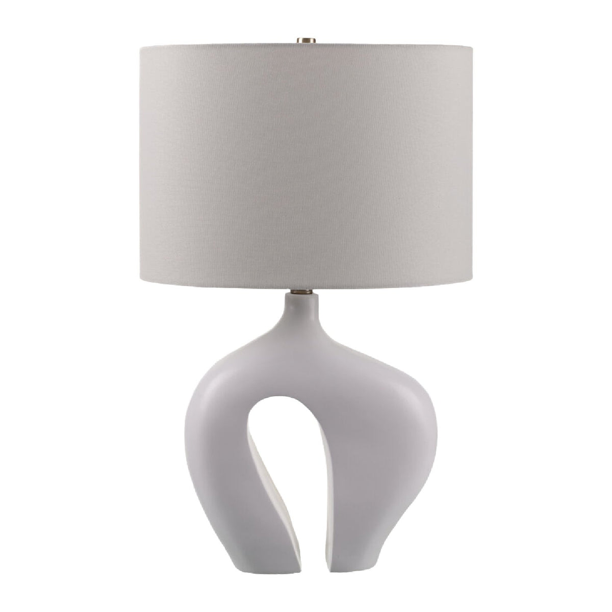 Modern European furniture - White Abstract Sculpture Table Lamp - www.oroa.com