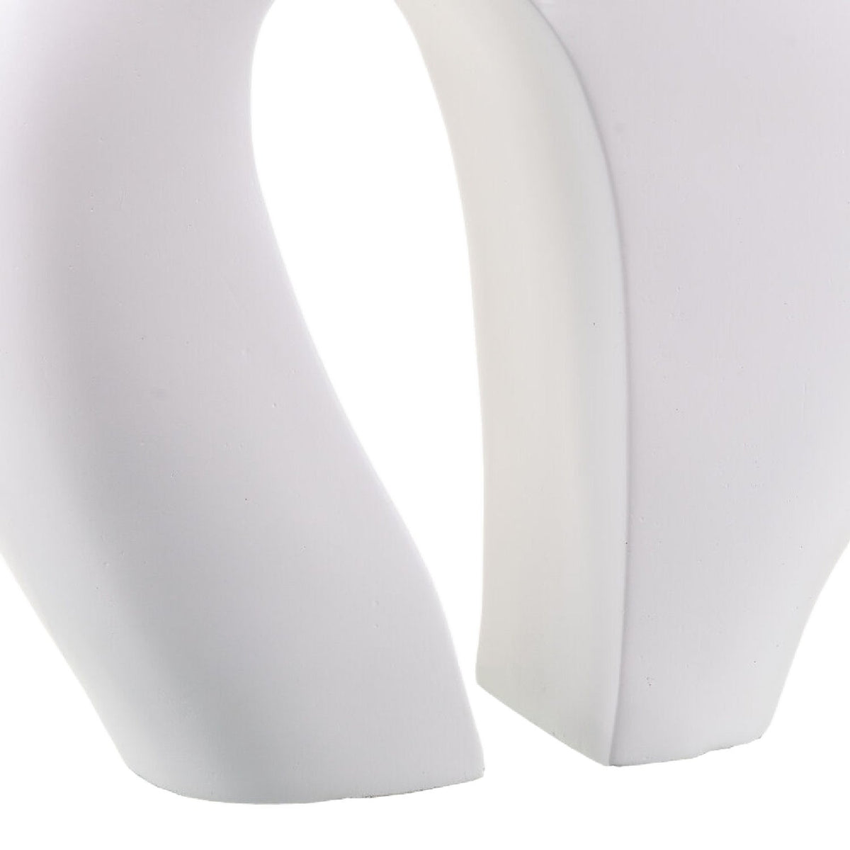 Modern European furniture - White Abstract Sculpture Table Lamp - www.oroa.com