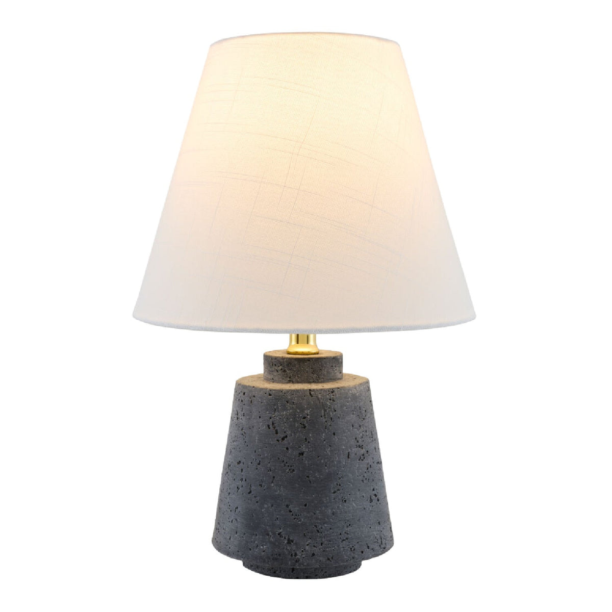 Modern European furniture - White Shade Accent Table Lamps (2) - www.oroa.com