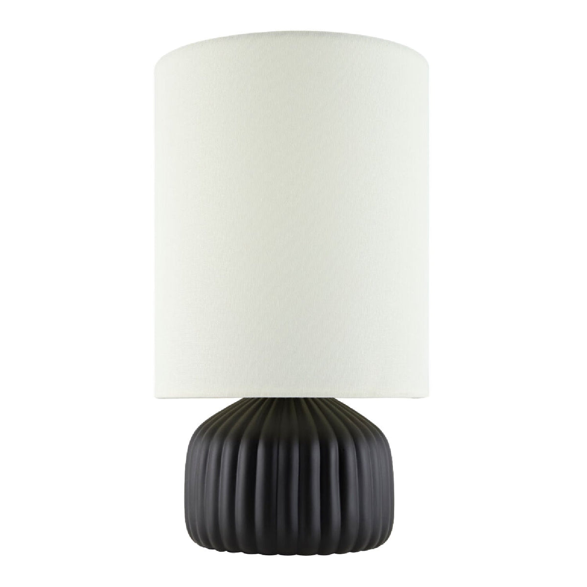 Modern European furniture - Fluted Ceramic Accent Table Lamp - www.oroa.com