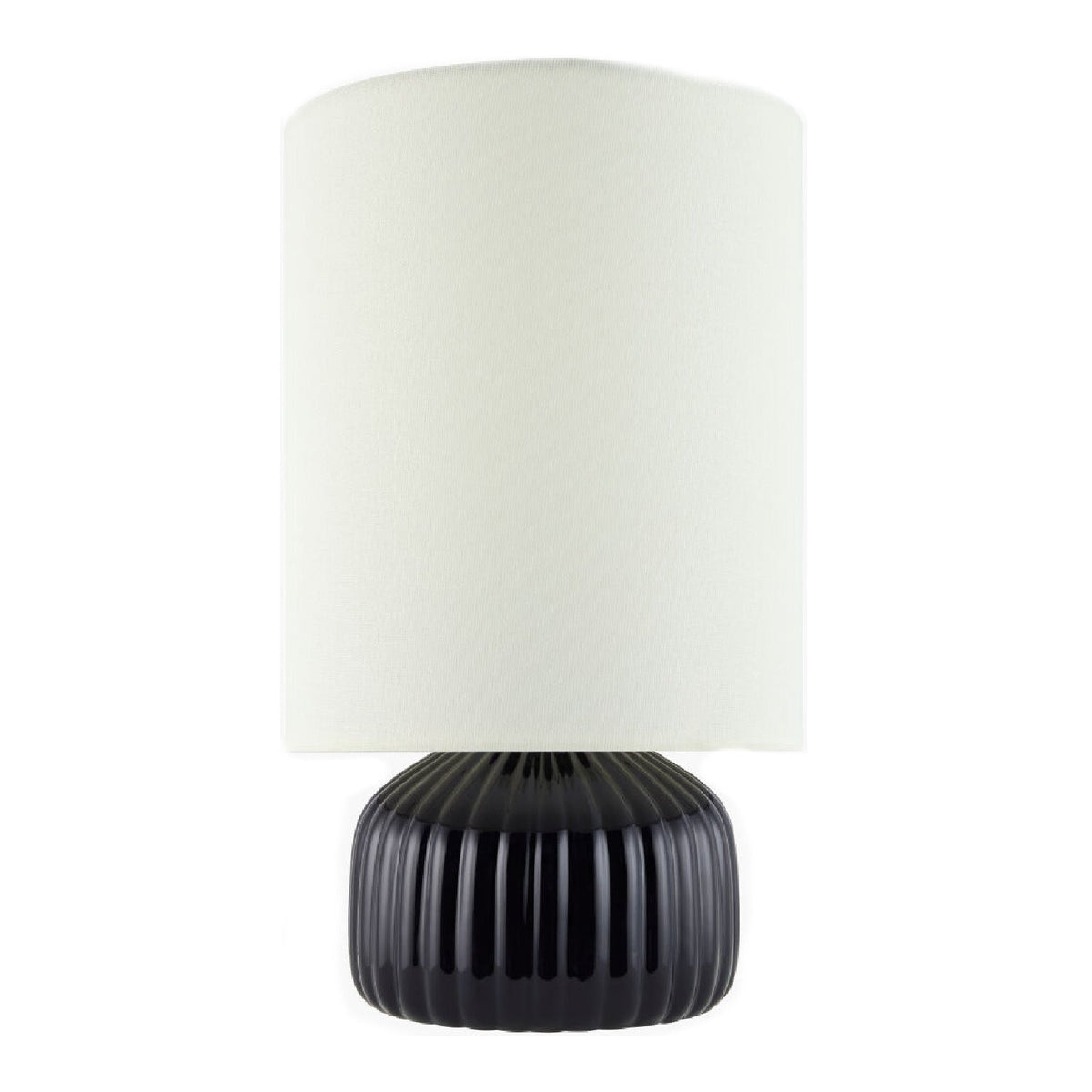 Modern European furniture - Fluted Ceramic Accent Table Lamp - www.oroa.com
