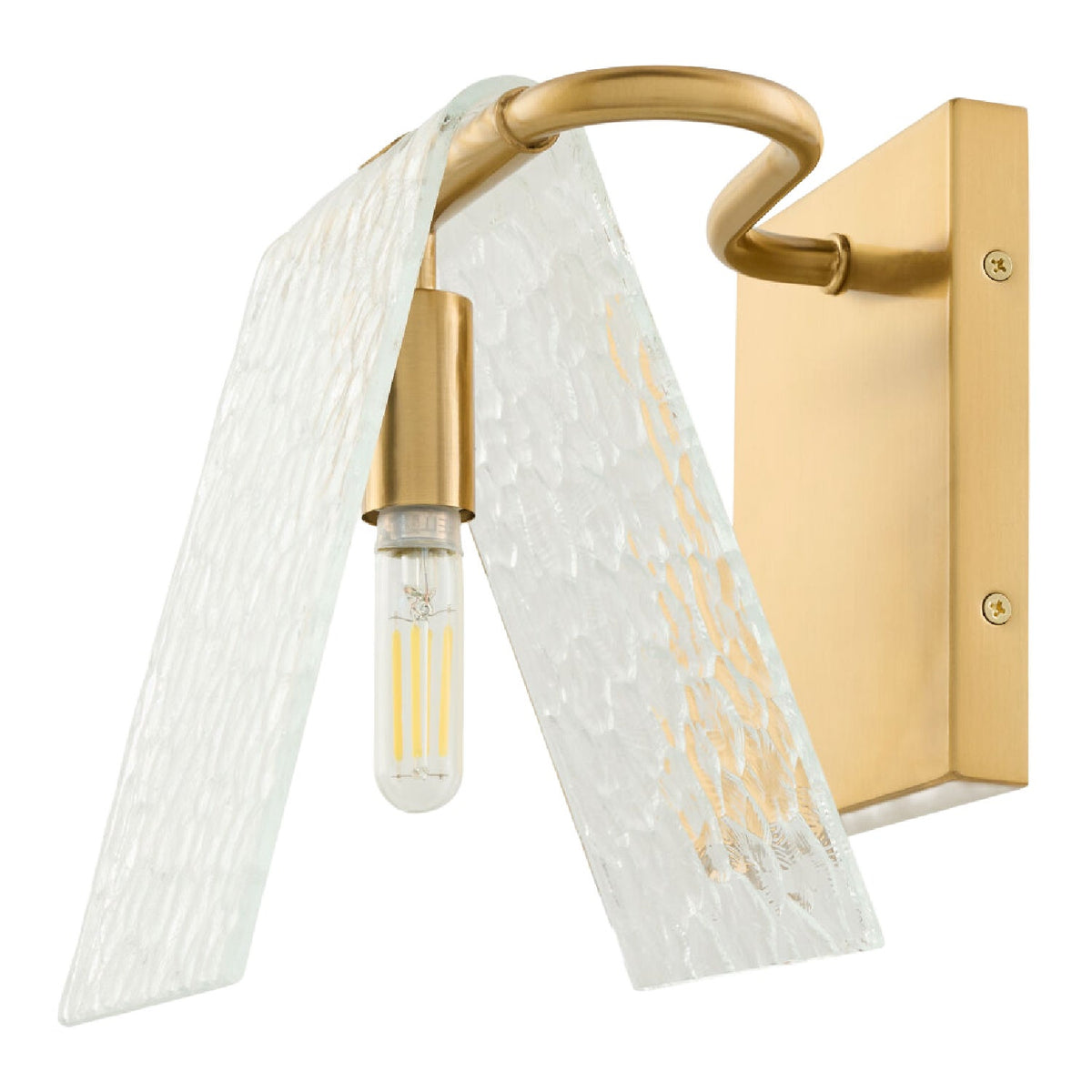 Modern European furniture - Glass Pyramid Wall Lamp - www.oroa.com
