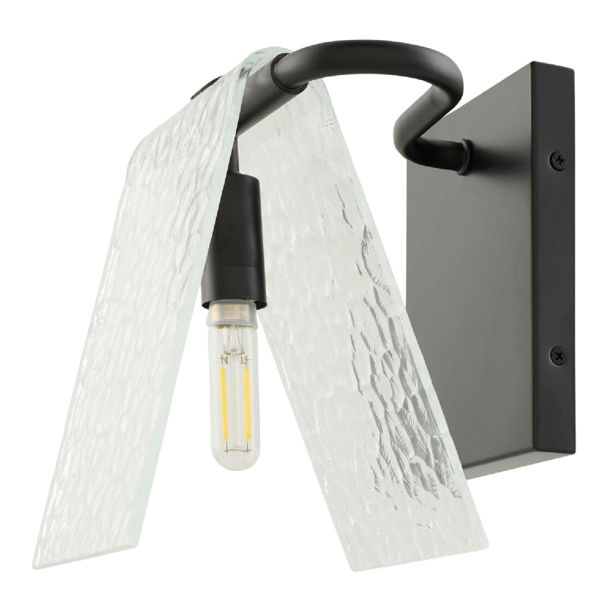 Modern European furniture - Glass Pyramid Wall Lamp - www.oroa.com