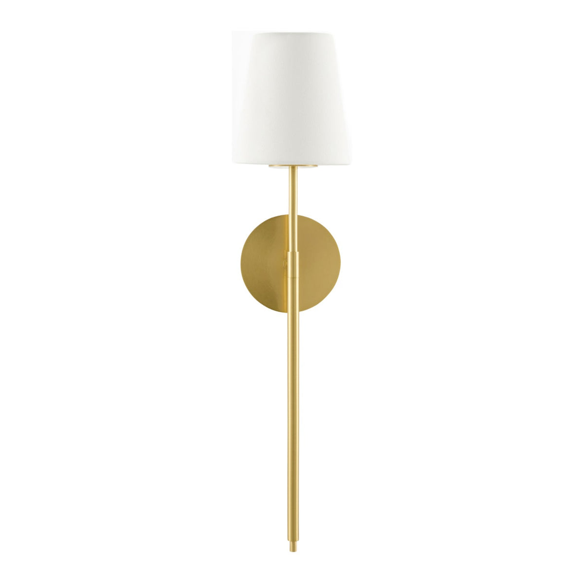 Modern European furniture - White Linen Shade Wall Lamp - www.oroa.com