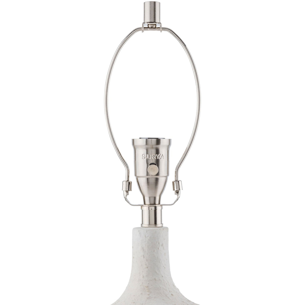 Modern European furniture - White Cement Accent Table Lamp - www.oroa.com