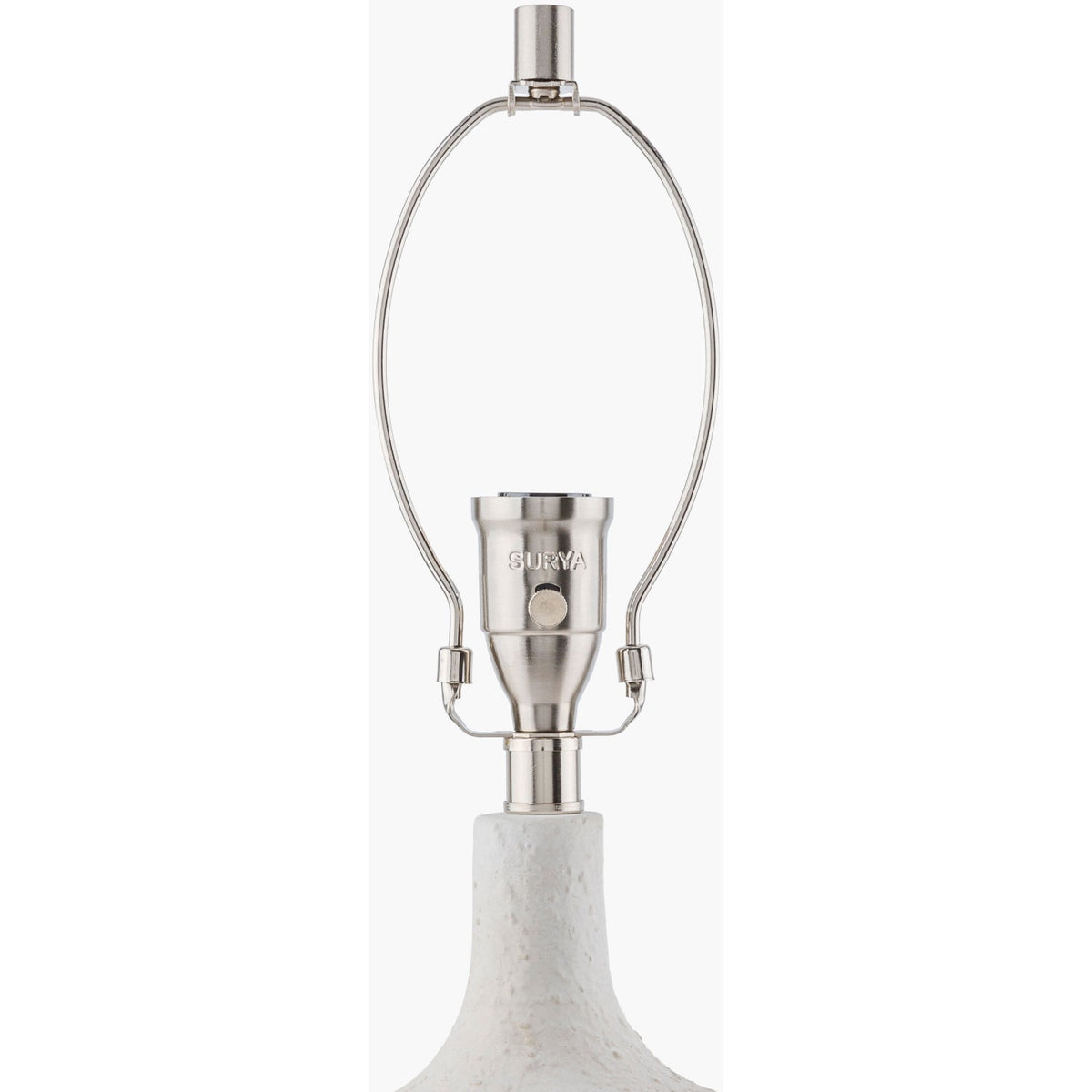 Modern European furniture - White Cement Accent Table Lamp - www.oroa.com