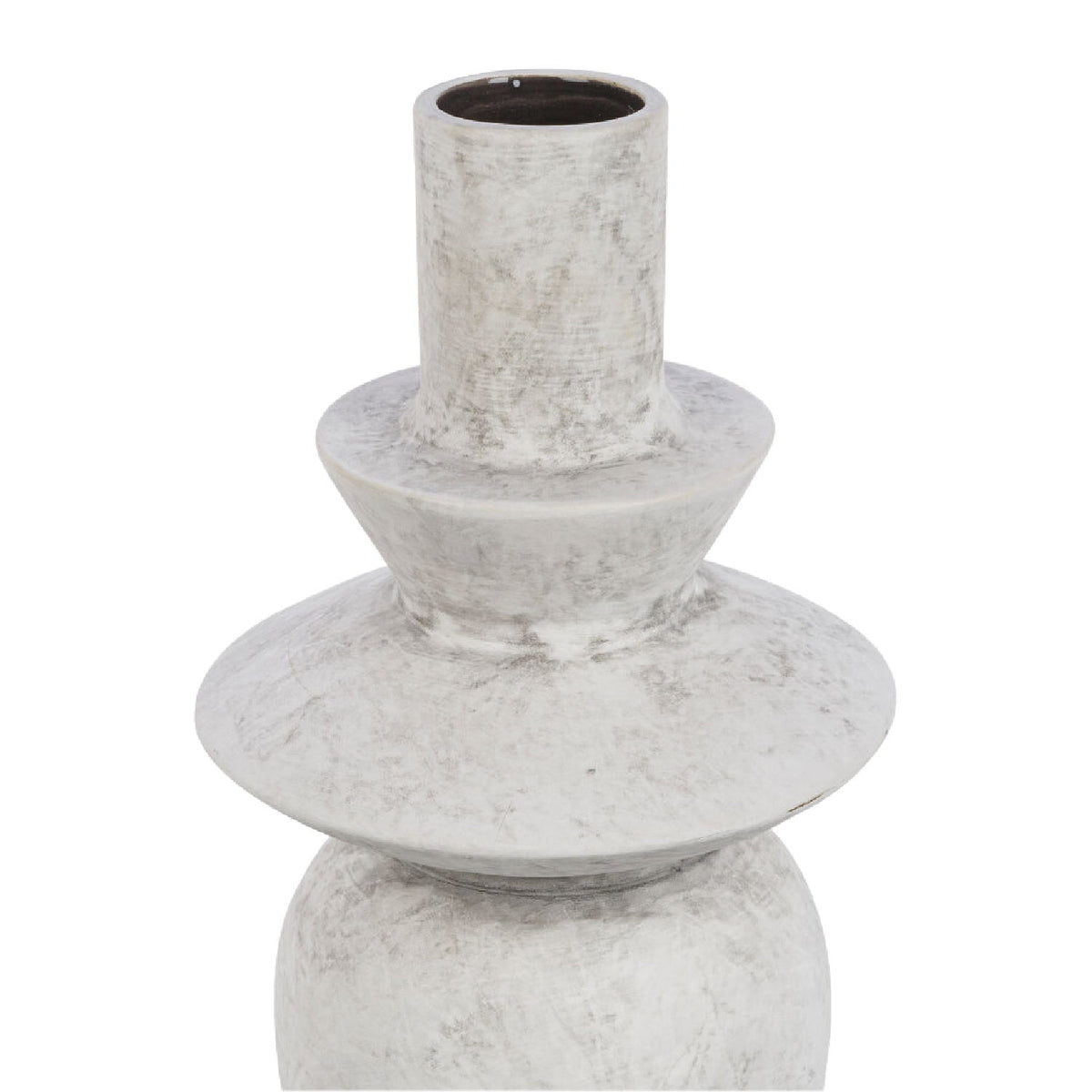 Modern European furniture - Matte Ceramic Sculptural Vase - www.oroa.com
