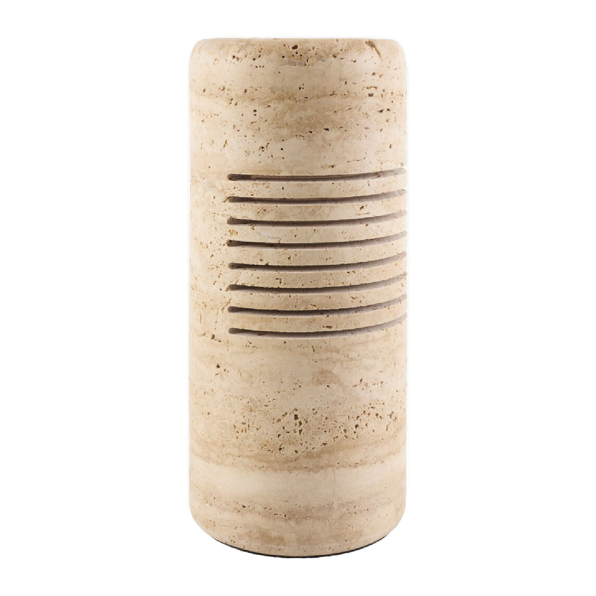 Modern European furniture - Beige Travertine Accent Table Lamp - www.oroa.com