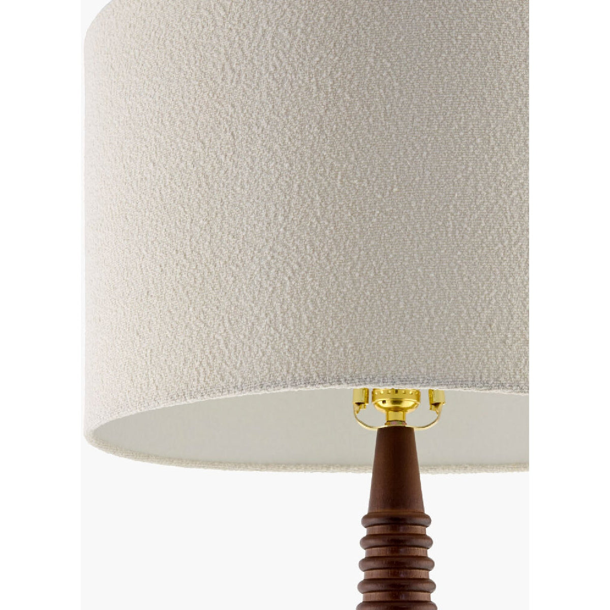 Modern European furniture - Beige Linen Accent Floor Lamp - www.oroa.com
