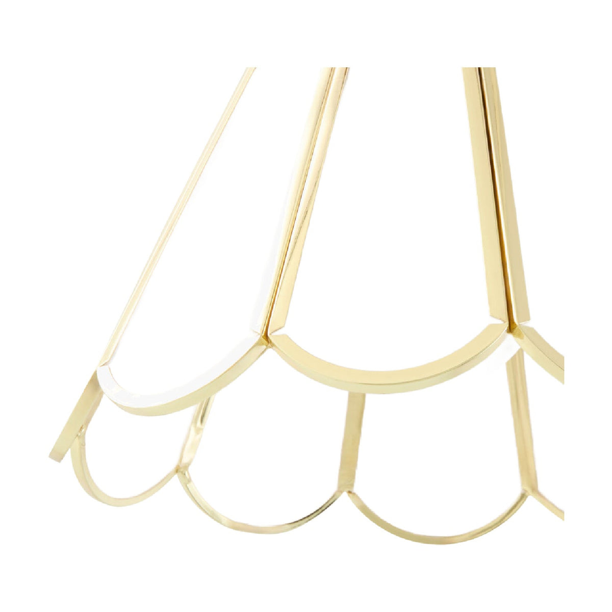 Modern European furniture - Gold Flared Wall Lamp - www.oroa.com