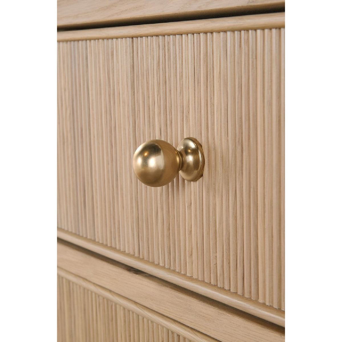8-Drawer Oak Double Dresser | Living Essentials Highland