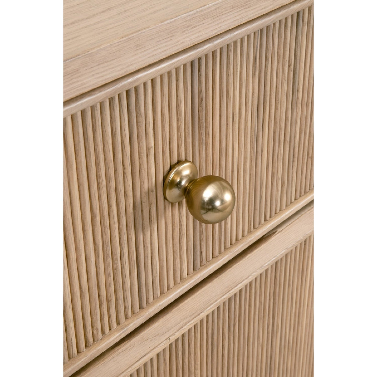 8-Drawer Oak Double Dresser | Living Essentials Highland
