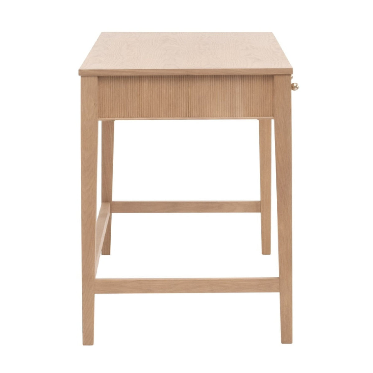 Modern European furniture - Natural Oak 3-Drawer Desk - www.oroa.com