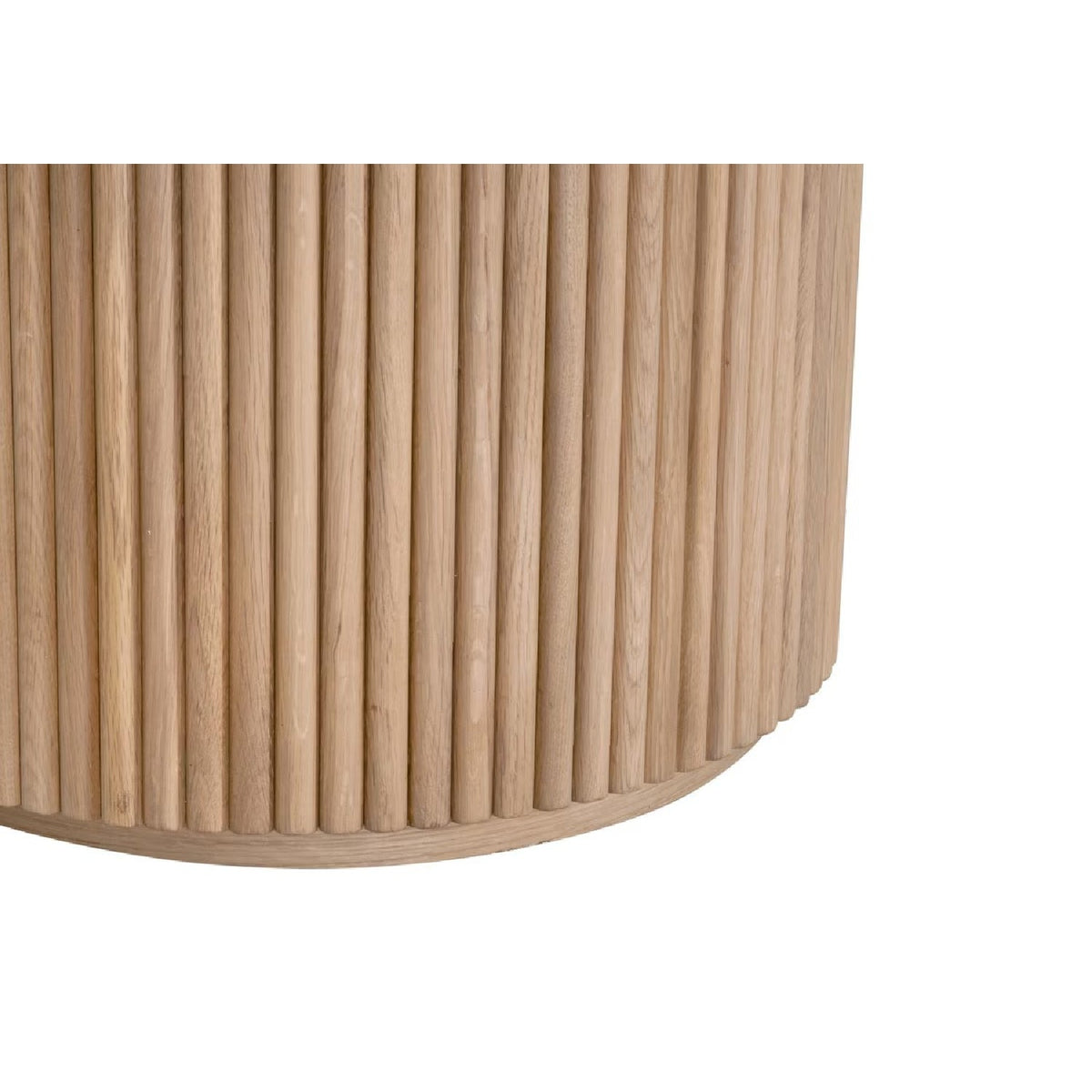 Modern European furniture - Round Natural Oak Dining Table - www.oroa.com