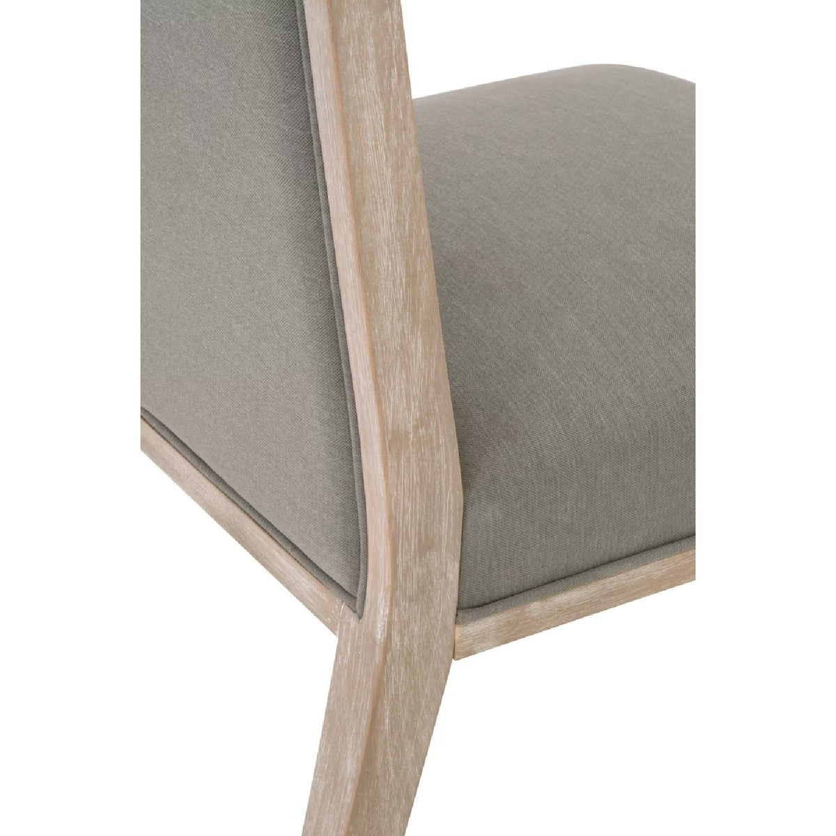Solid Wood Framed Dining Chairs (2) | Living Essentials Martin