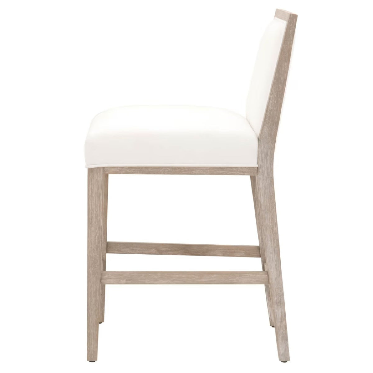 Solid Wood Framed Counter Stools (2) | Living Essentials Martin