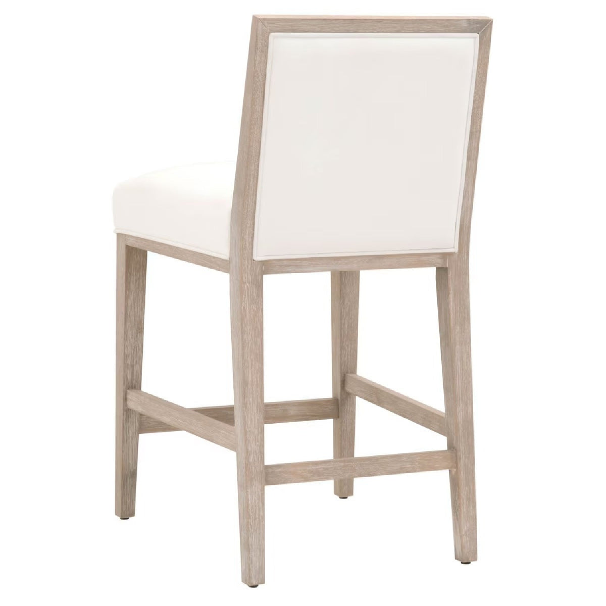 Solid Wood Framed Counter Stools (2) | Living Essentials Martin