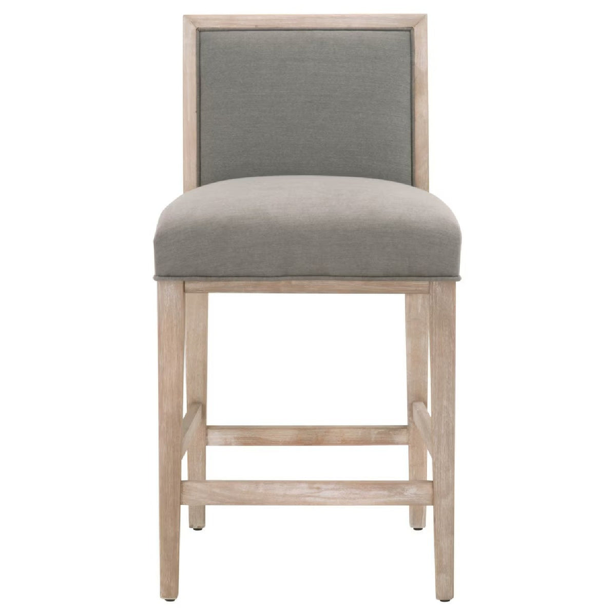 Solid Wood Framed Counter Stools (2) | Living Essentials Martin