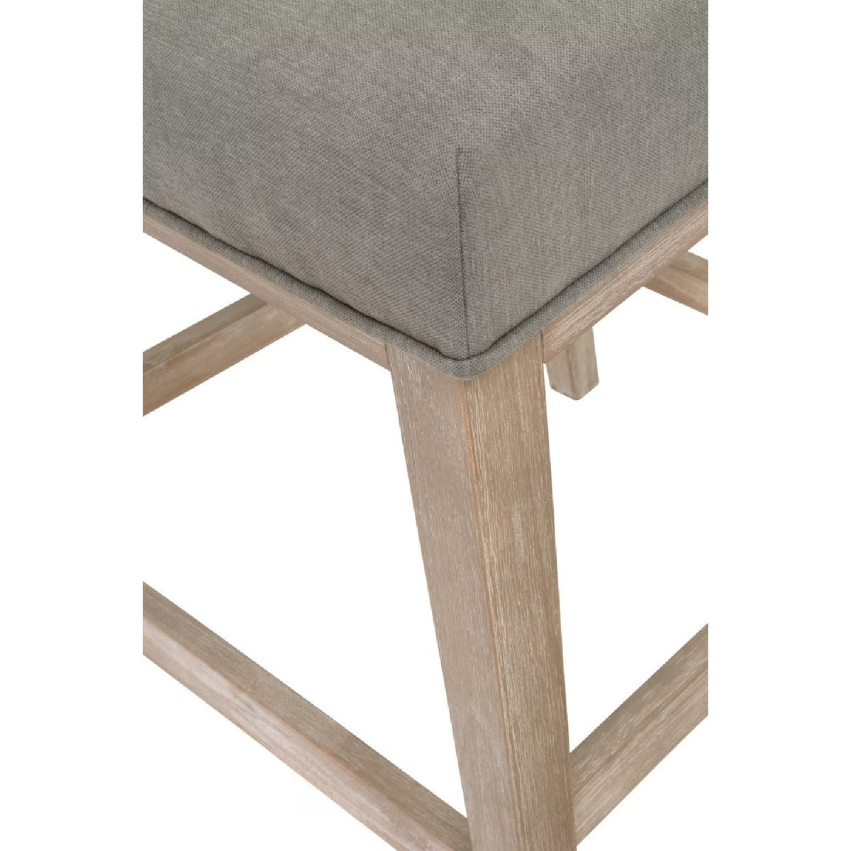 Solid Wood Framed Counter Stools (2) | Living Essentials Martin