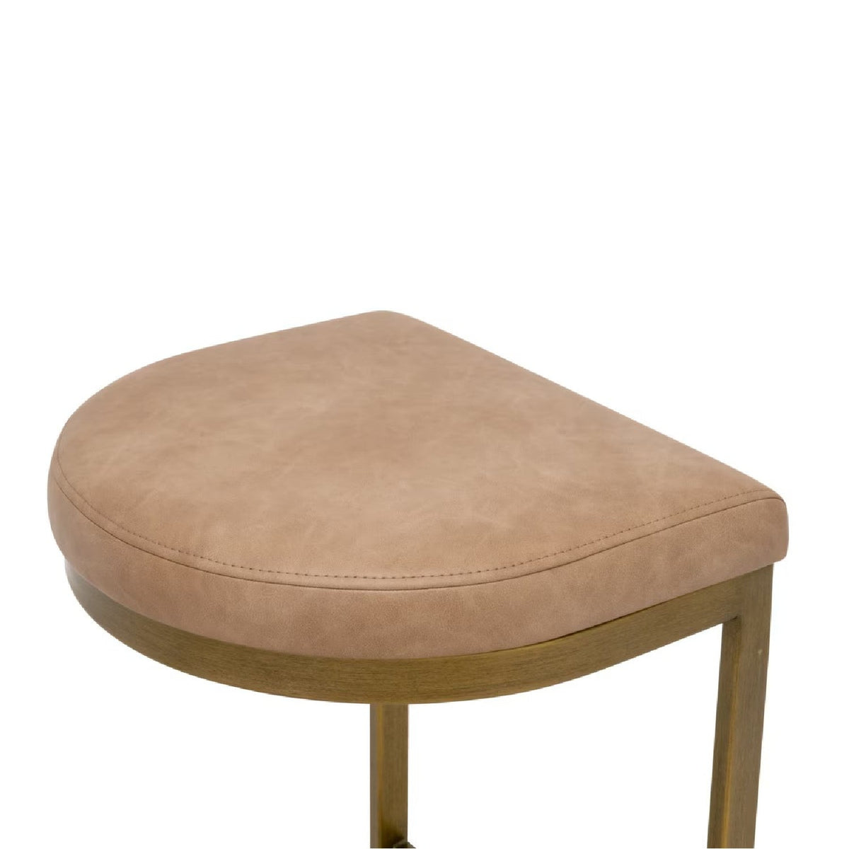 Gold Cantilevered Counter Stool | Living Essentials Cresta