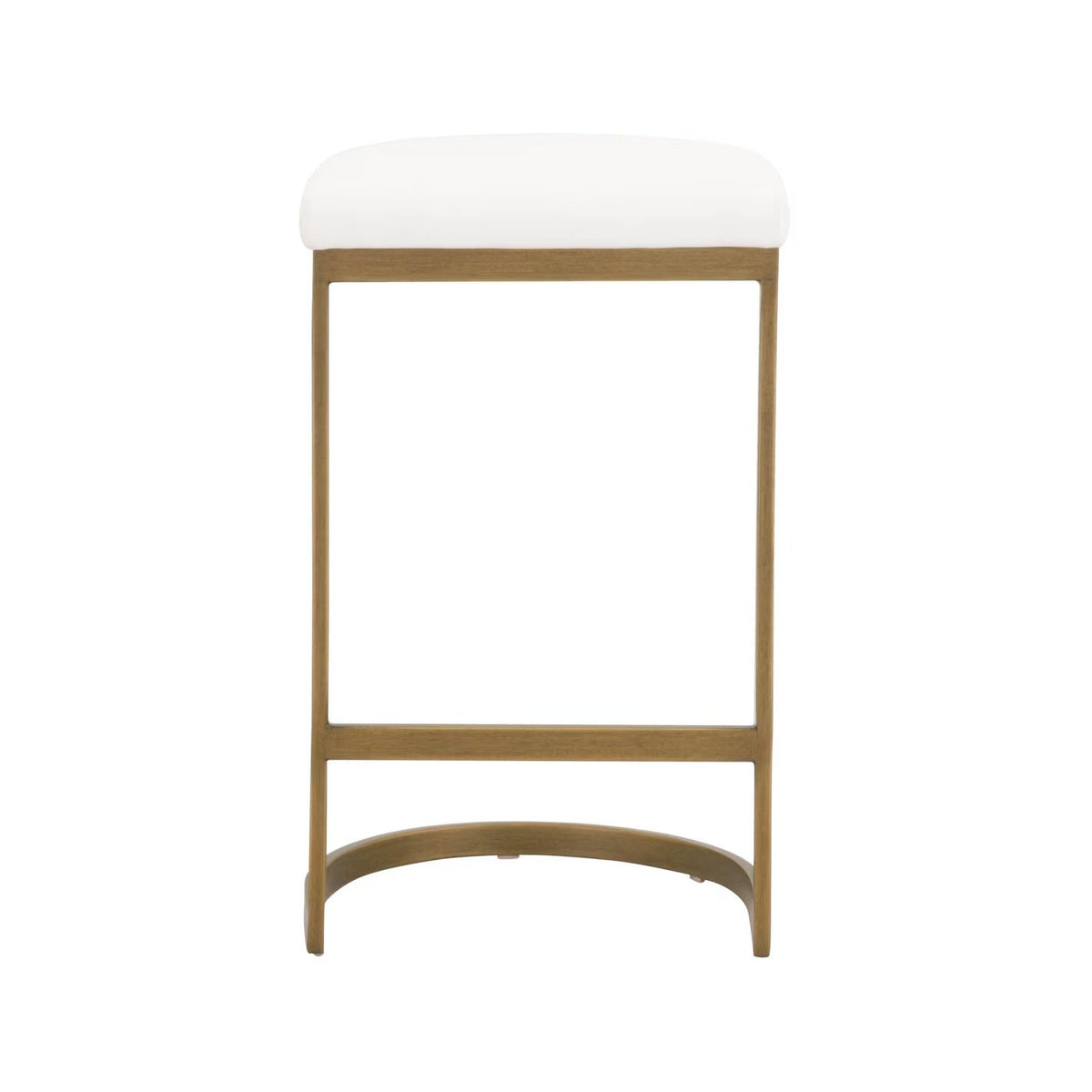 Gold Cantilevered Counter Stool | Living Essentials Cresta