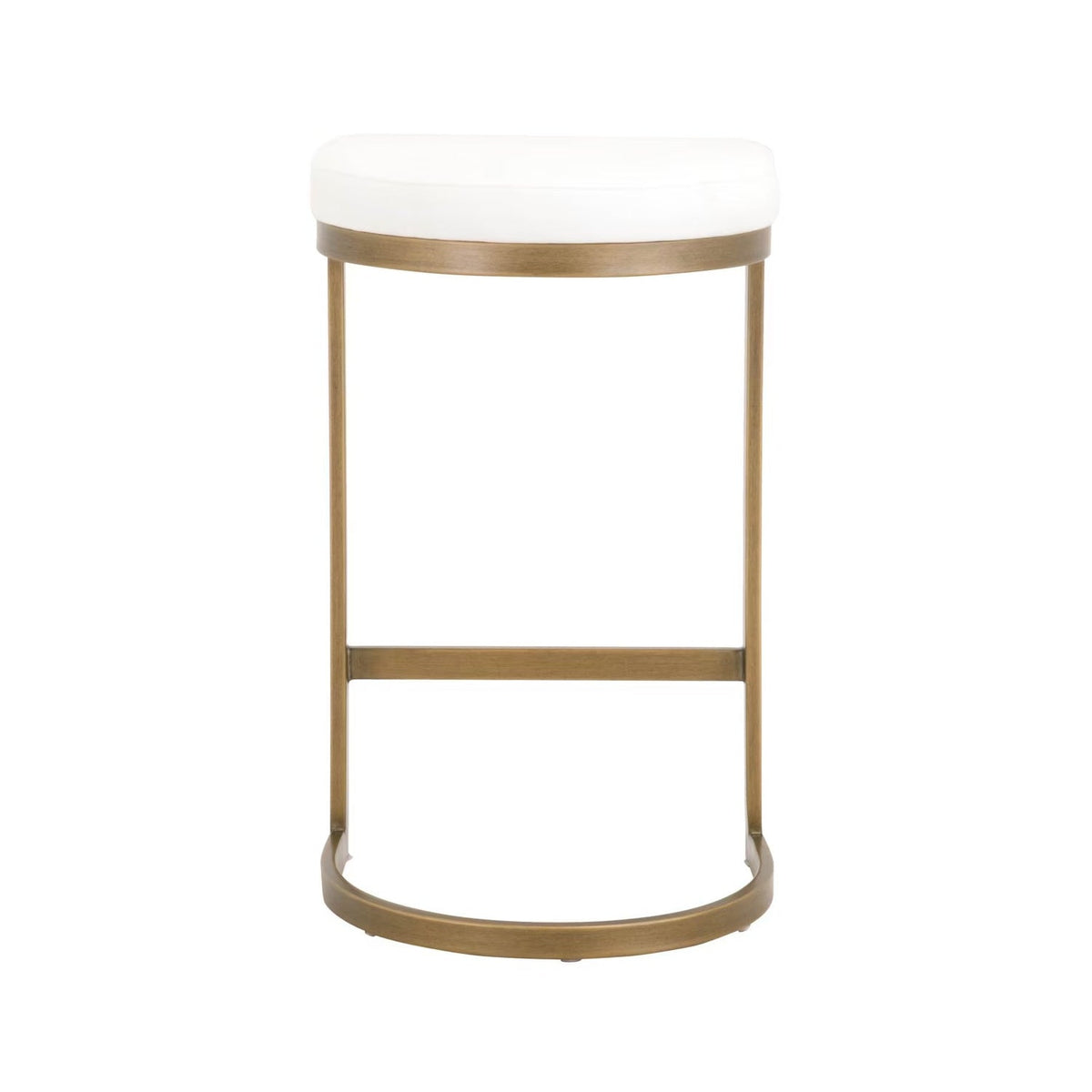 Gold Cantilevered Counter Stool | Living Essentials Cresta