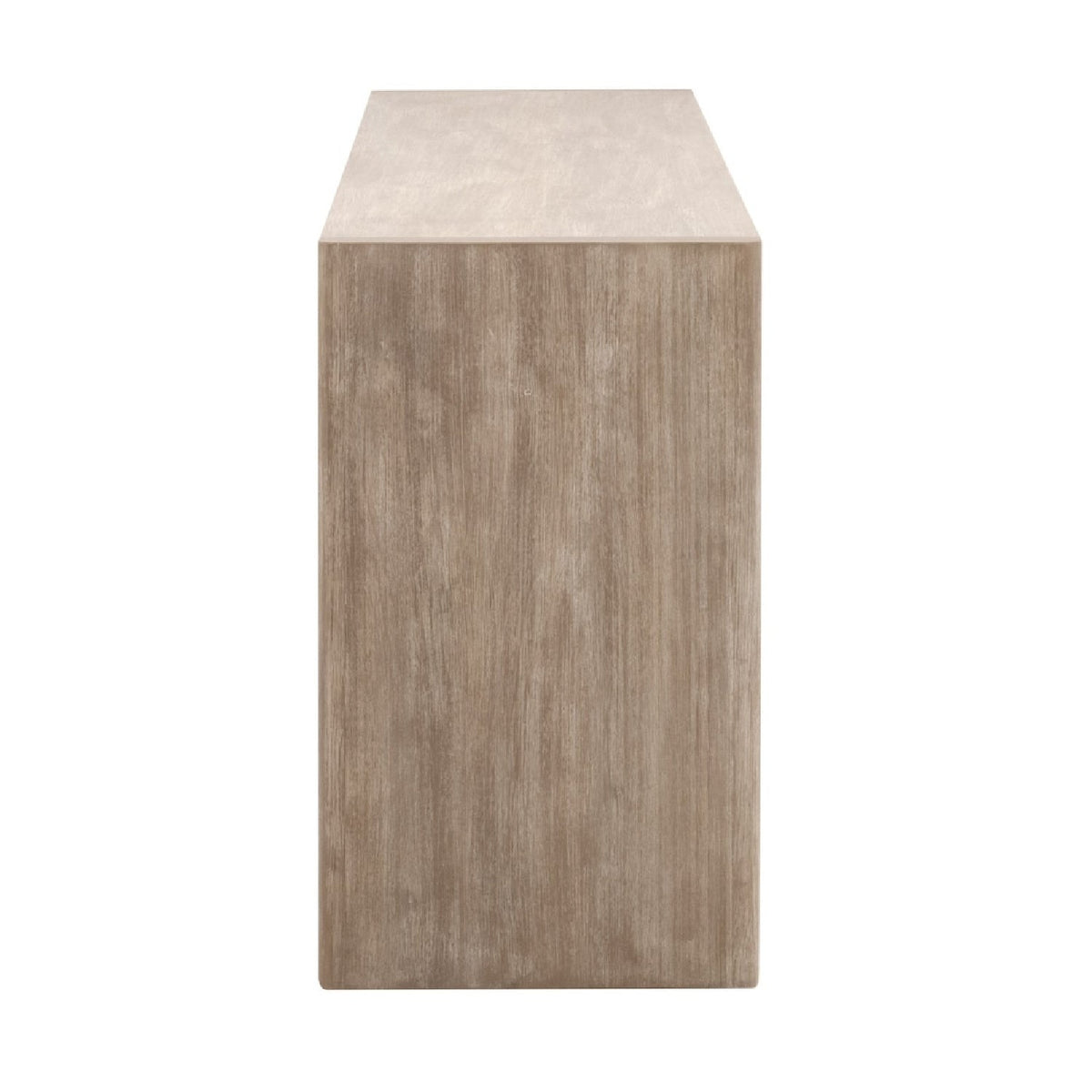 Modern European furniture - Gray Acacia 4-Door Media Sideboard - www.oroa.com