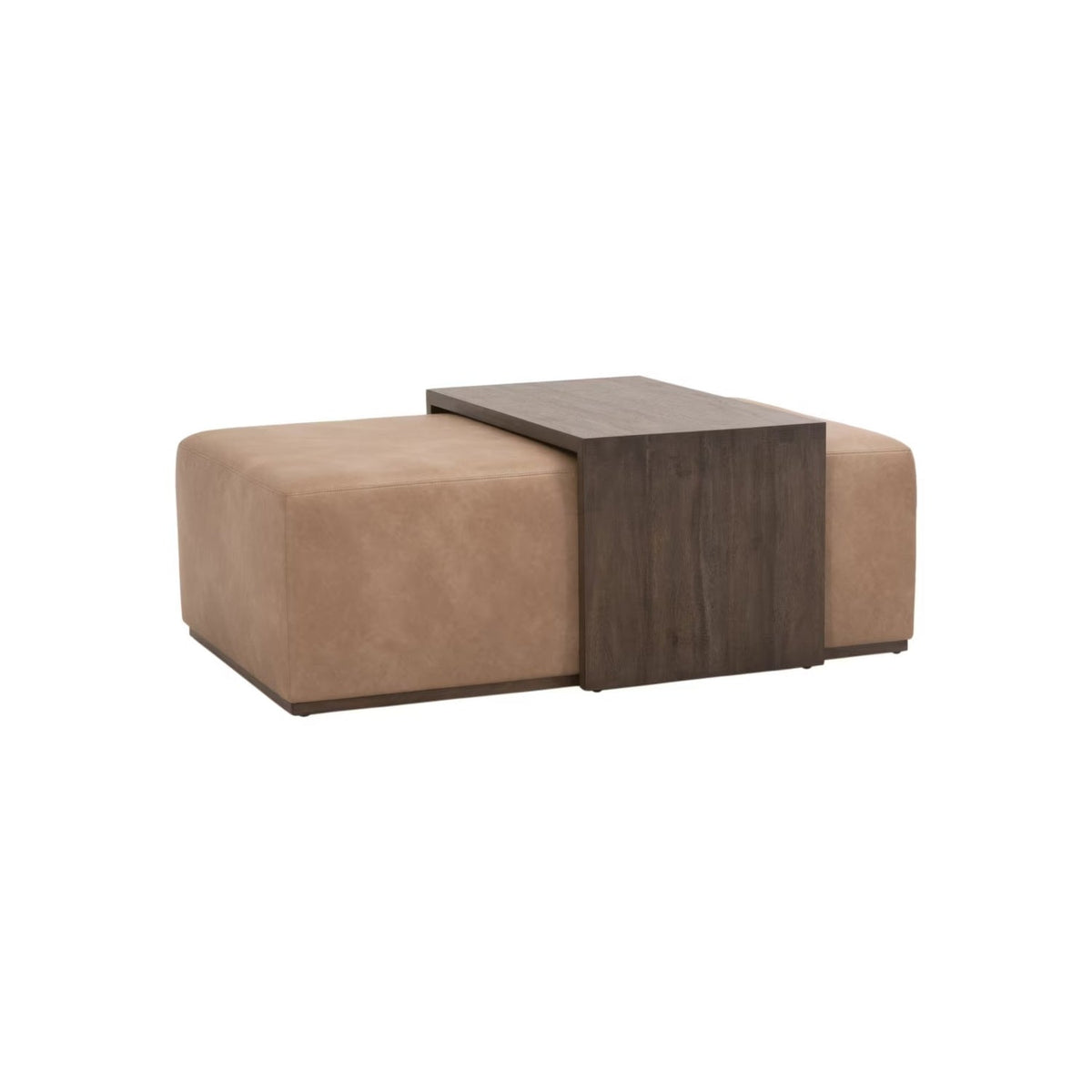 Acacia Upholstered Coffee Table | Living Essentials Dovetail