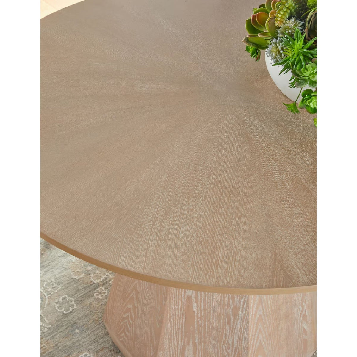 Round Wooden Dining Table | Living Essentials Coulter