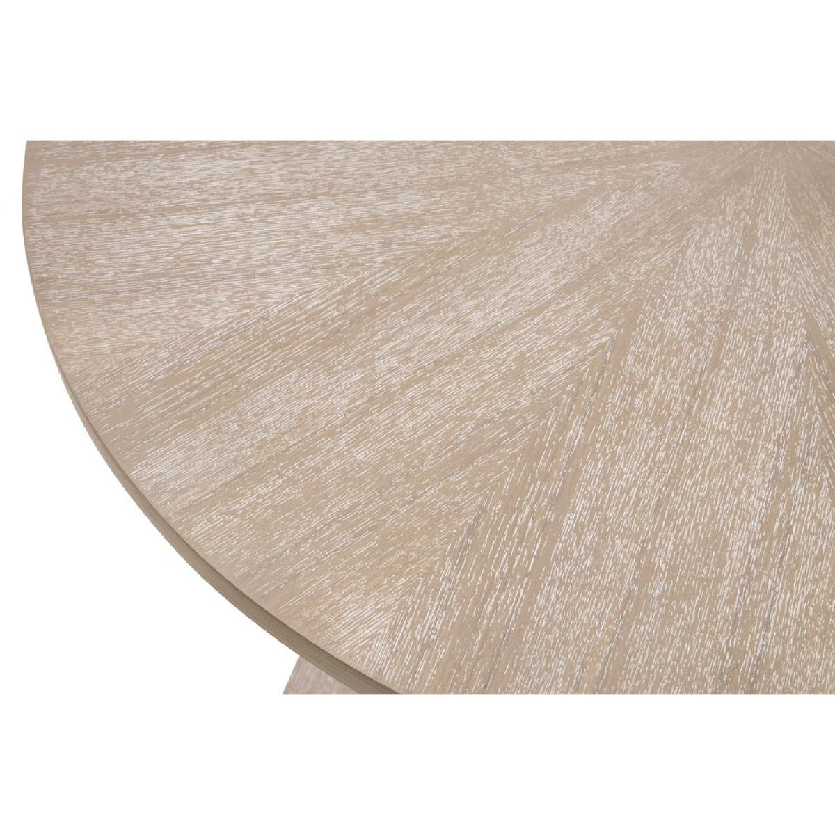 Round Wooden End Table | Living Essentials Coulter