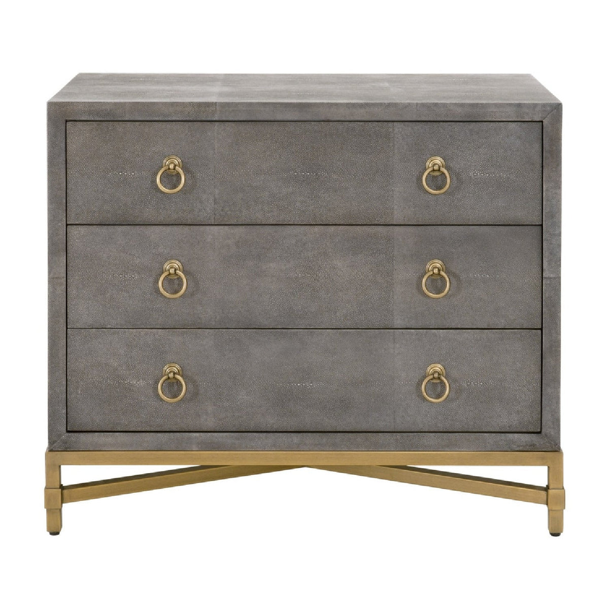 Shagreen Drawer Nightstand | Living Essentials Strand