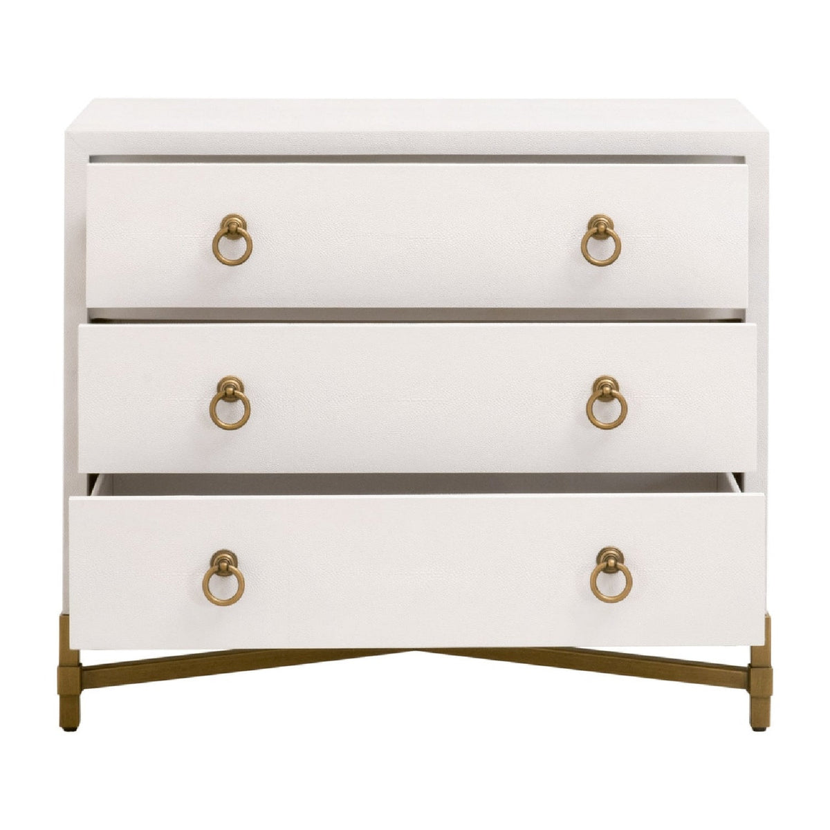 Shagreen Drawer Nightstand | Living Essentials Strand