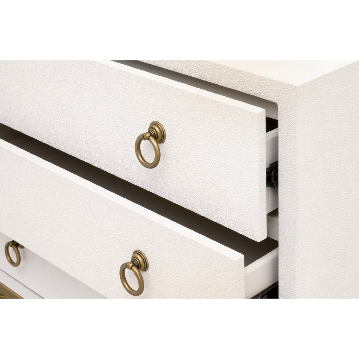 Shagreen Drawer Nightstand | Living Essentials Strand