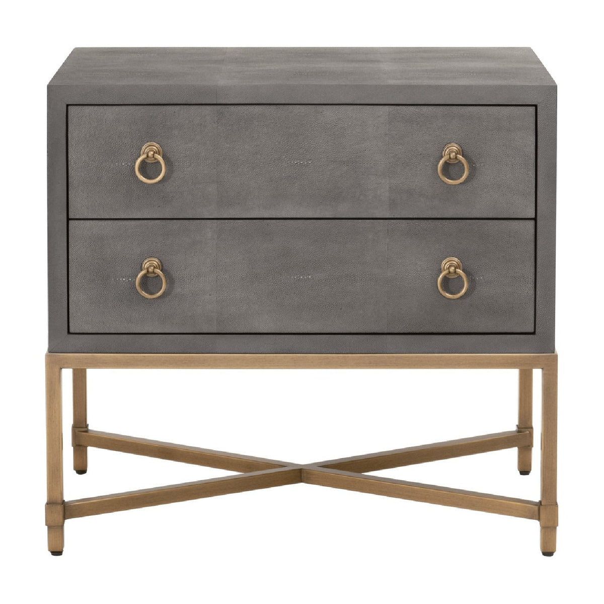 Shagreen Drawer Nightstand | Living Essentials Strand