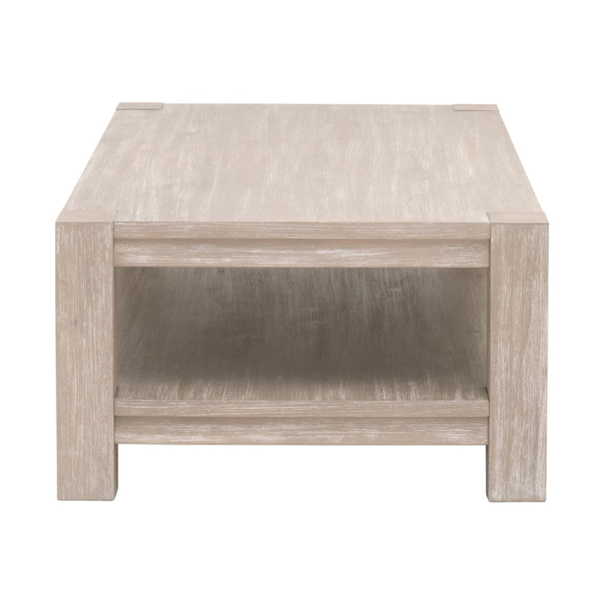 Gray Acacia Wooden Coffee Table | Living Essentials Adler