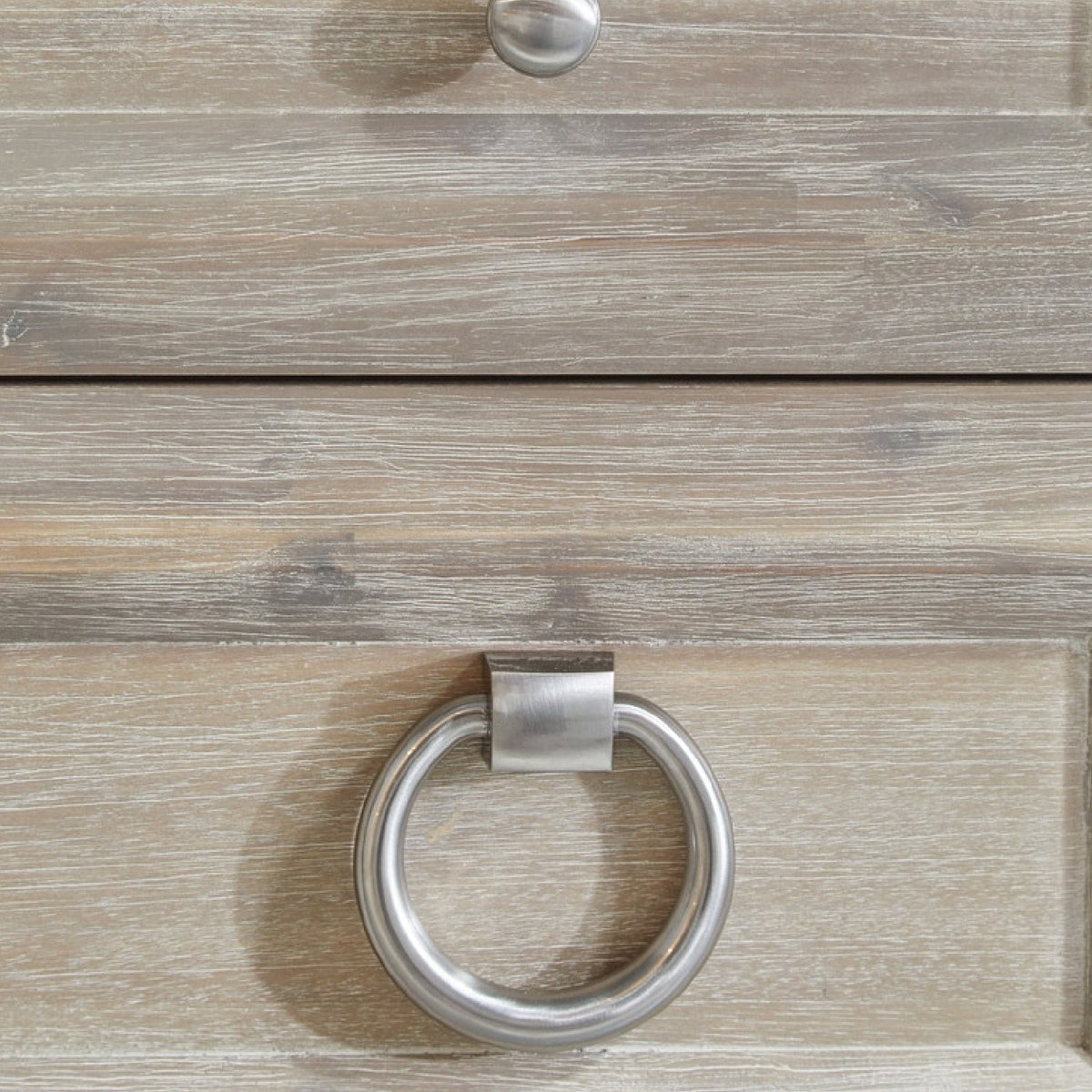 Modern European furniture - Marble Topped Acacia Media Cabinet - www.oroa.com