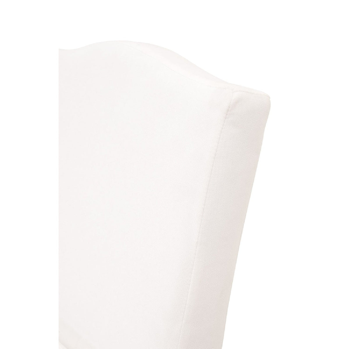 French Linen Skirted Dining Chairs (2) | Living Essentials Colette