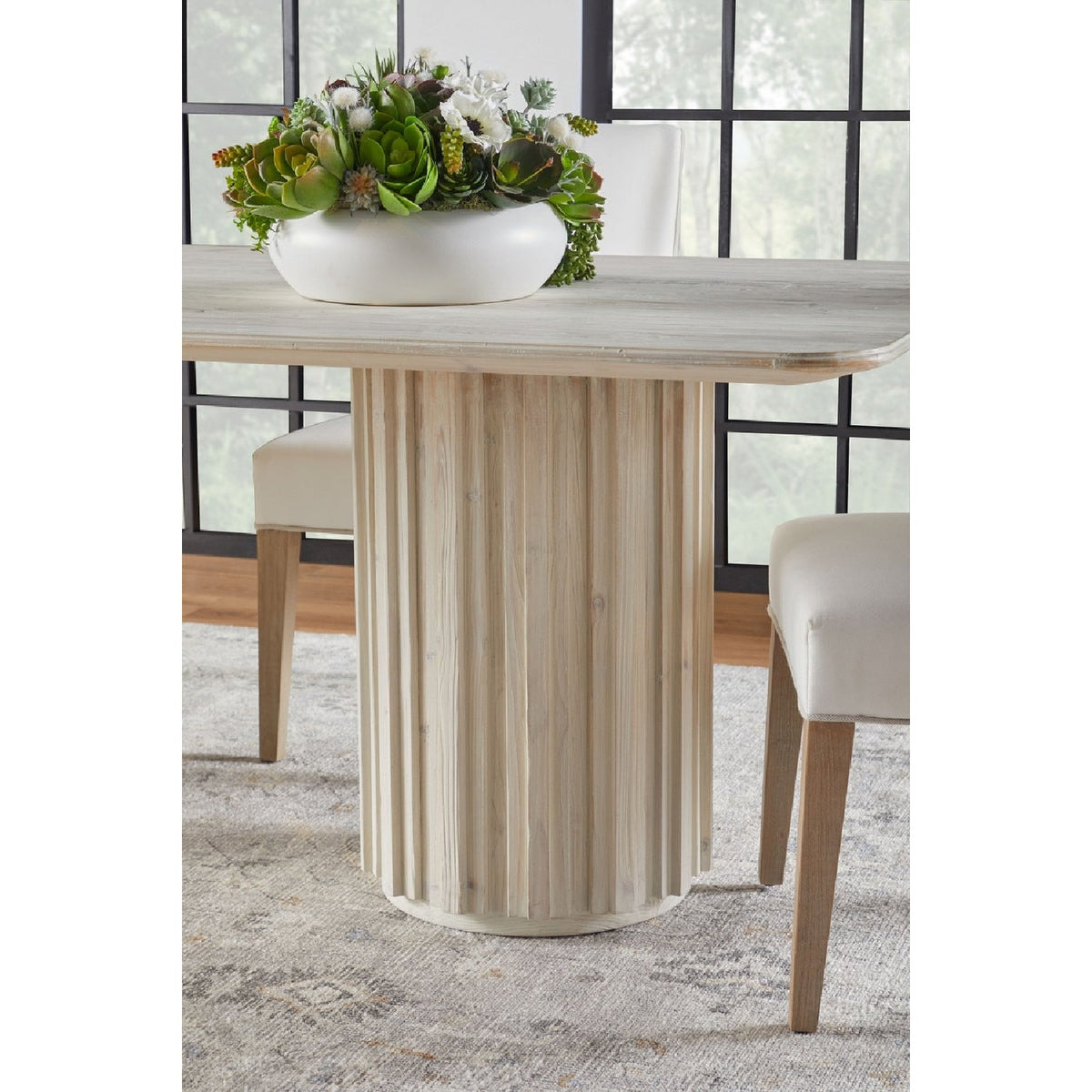 Two-Toned Dining Chairs (2) | Living Essentials Duet