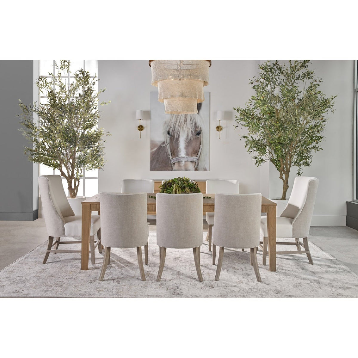 Two-Toned Dining Chairs (2) | Living Essentials Duet