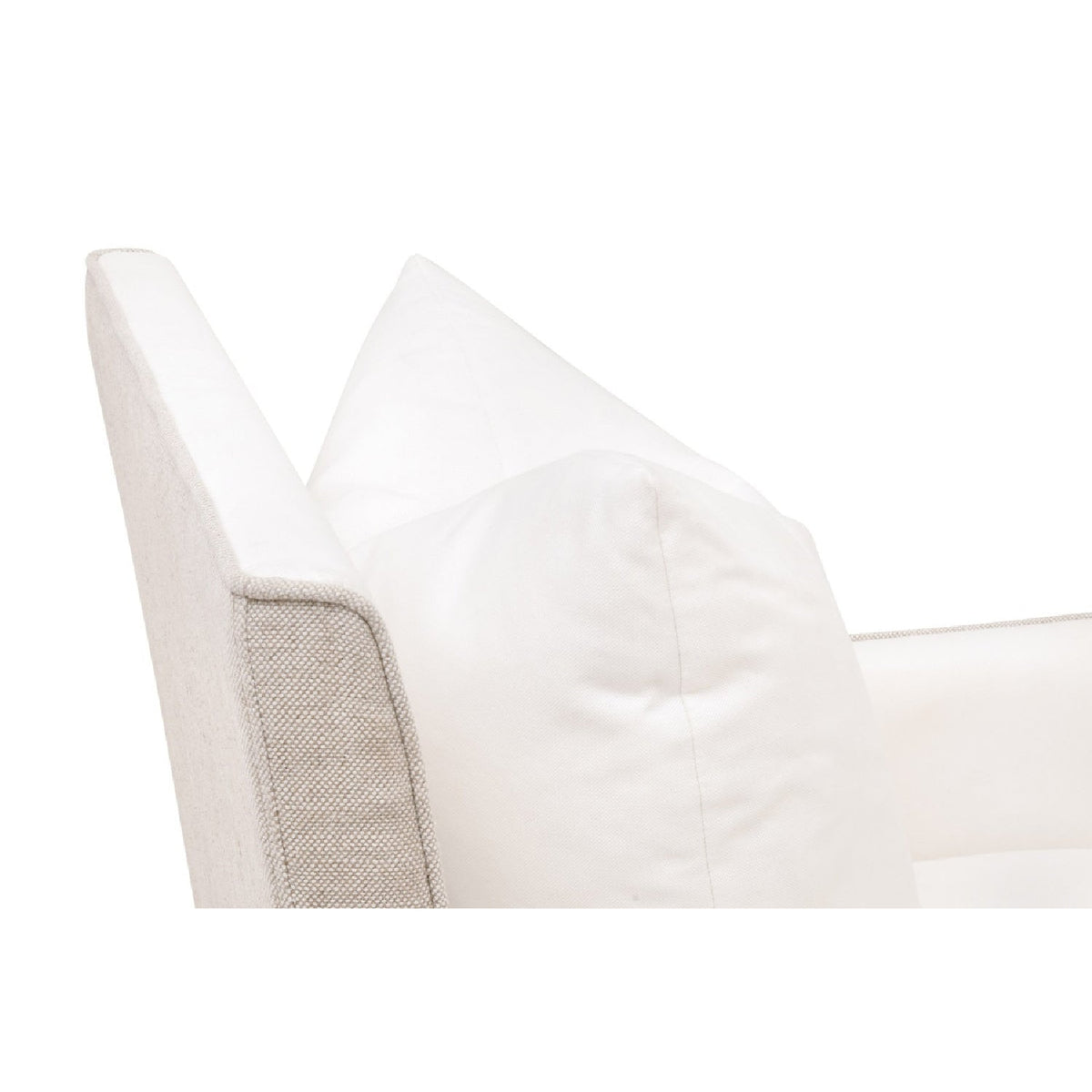 Two-Toned Wheeled Lounge Chair | Living Essentials Harmony