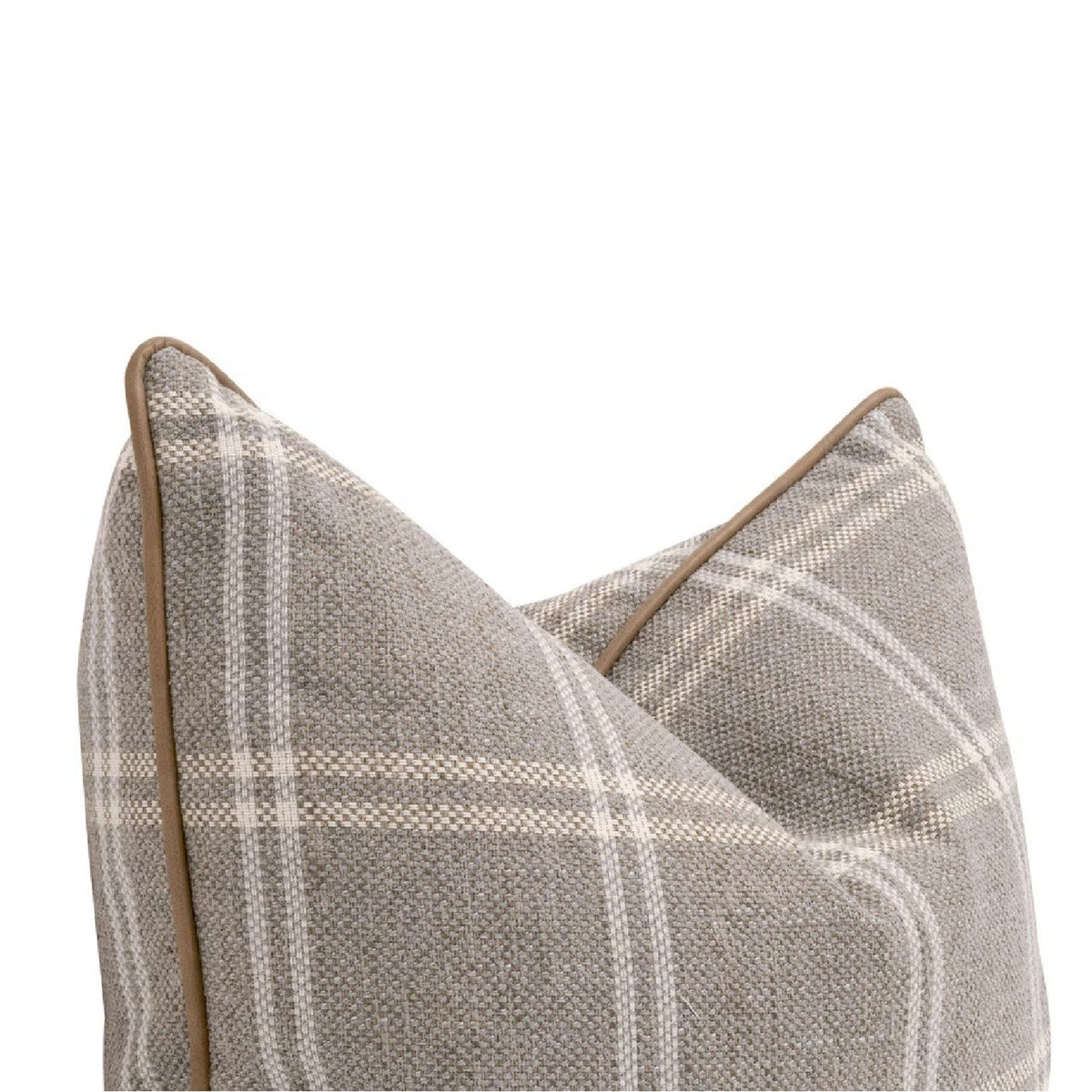 Piped Square Pillows (2) | Living Essentials The Not So Basic