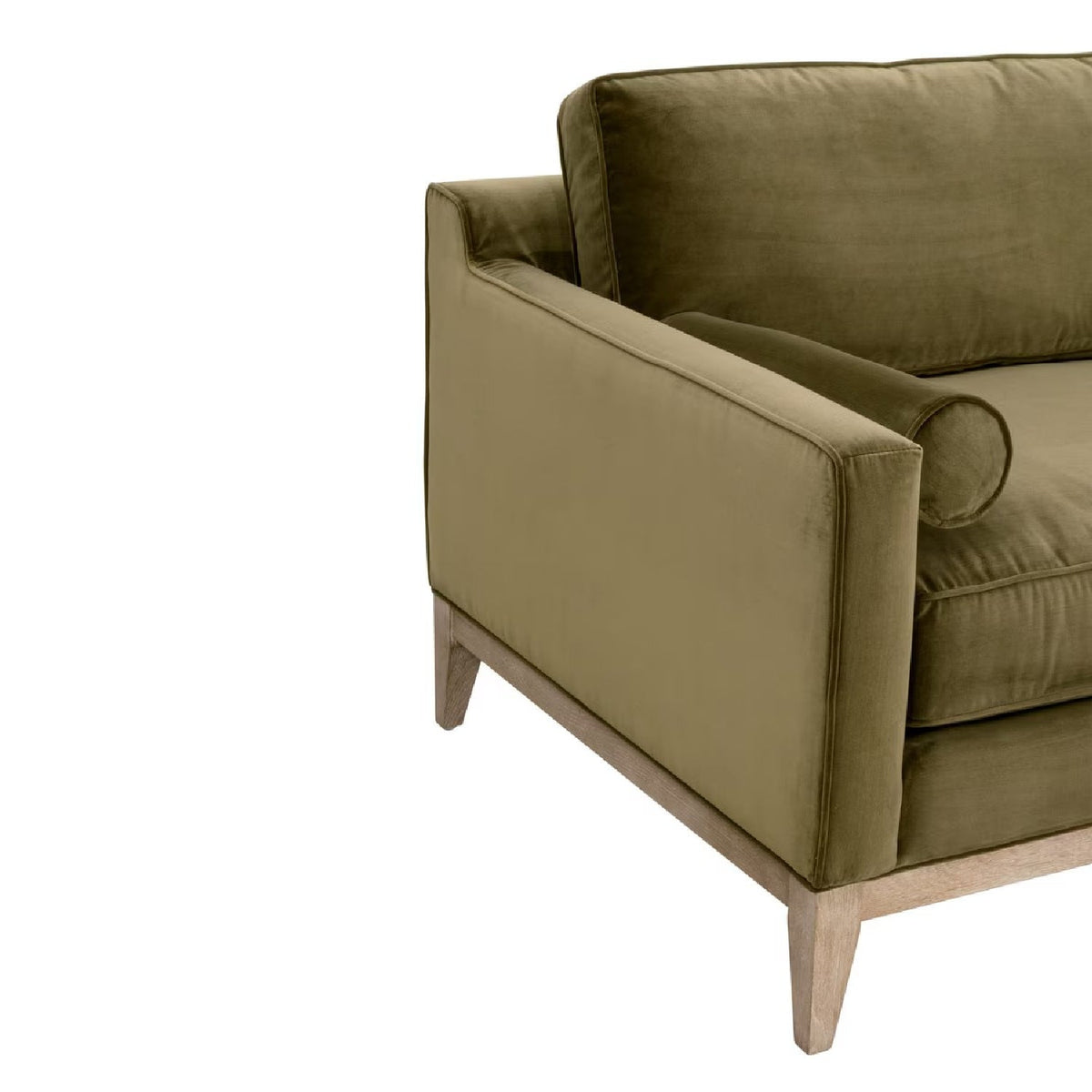 Velvet Modern Sofa | Living Essentials Parker