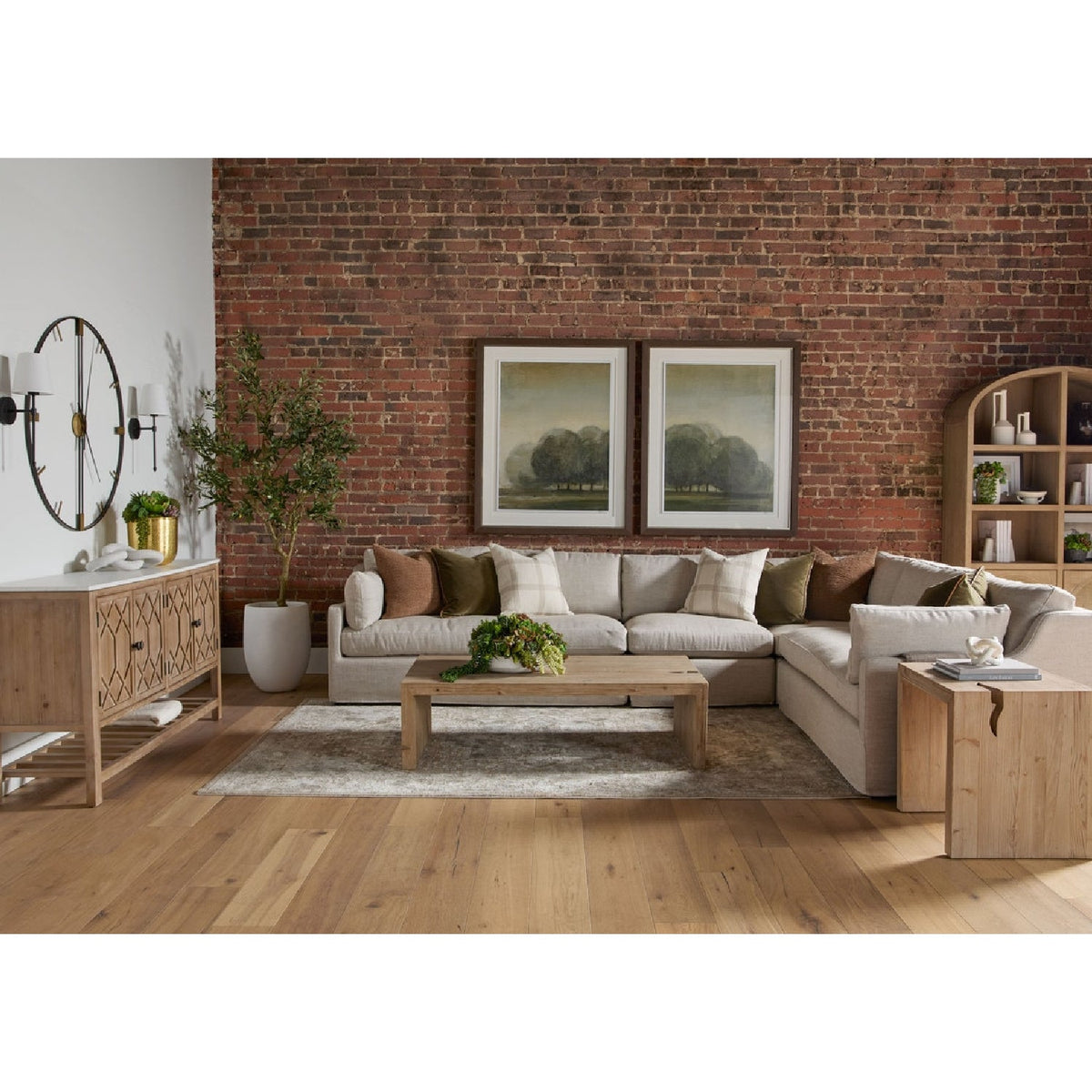 Modern European furniture - Cream Skirted Modular Accent Chair - www.oroa.com
