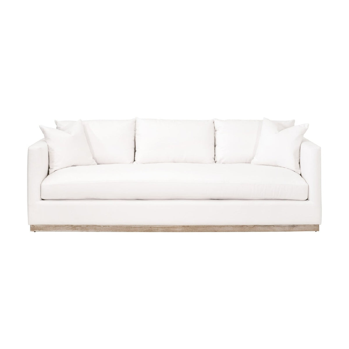 Modern European furniture - White Fabric Sofa - www.oroa.com