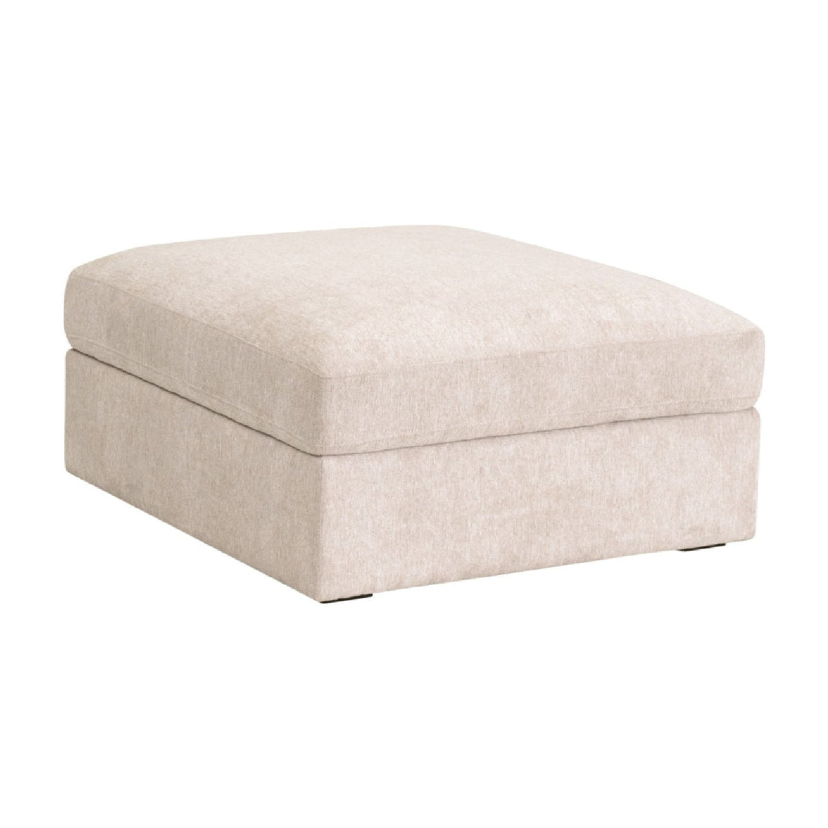 Modern European furniture - Cream Modular Storage Ottoman - www.oroa.com