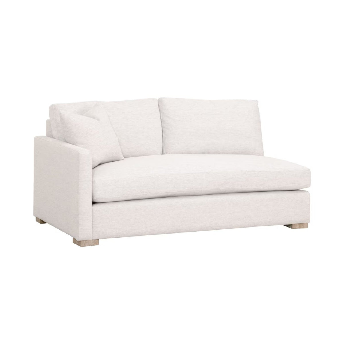 Gray Modular 2-Seater Sofa | Living Essentials Clara